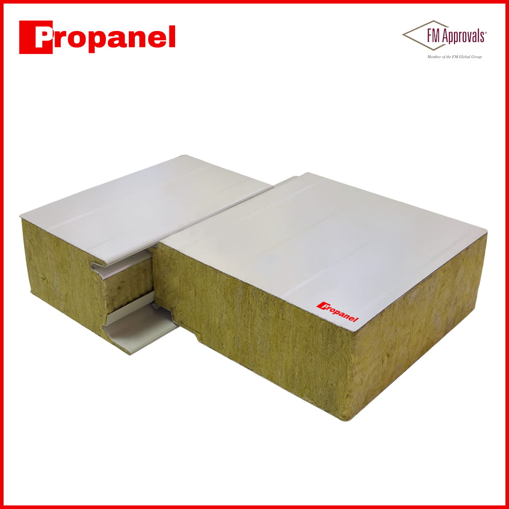 connection of rock wool sandwich wall panel5